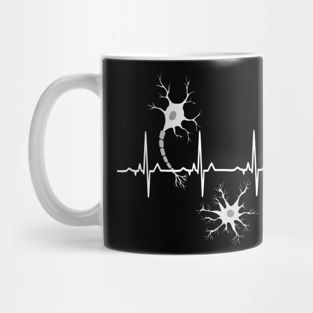 EKG Neuron Neuroscience lover by RosArt100